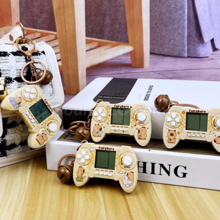 禮品訂造卡皮巴拉遊戲機鑰匙扣紀念品