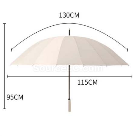 禮品訂造24骨長柄雨傘紀念品
