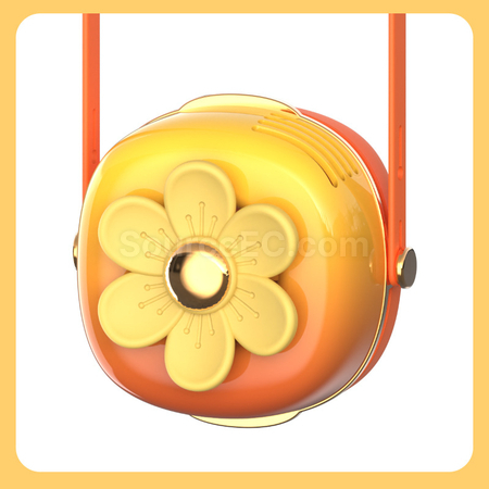 禮品訂造旋轉花朵掛脖風扇紀念品