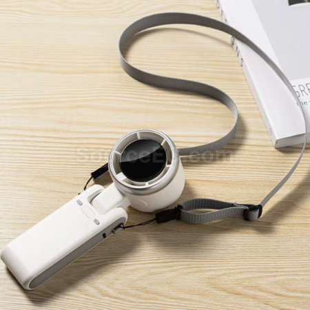 禮品訂造便攜折疊數顯風扇紀念品