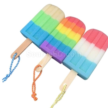 禮品訂造彩色雪條海綿刷紀念品