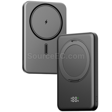 禮品訂造磁吸無線行動電源（帶支架）紀念品