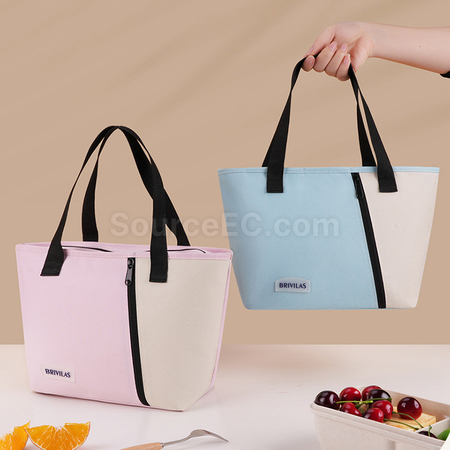 禮品訂造撞色拉鍊T角包紀念品
