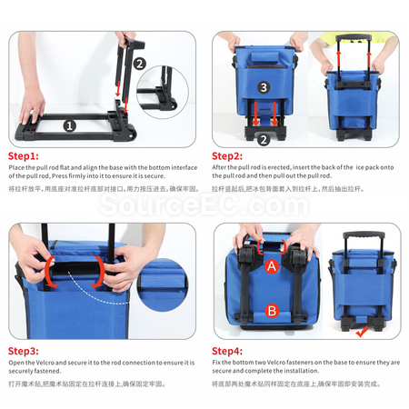 禮品訂造牛津布保冷手拉車紀念品