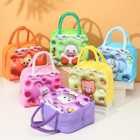 禮品訂造3D卡通保溫袋紀念品
