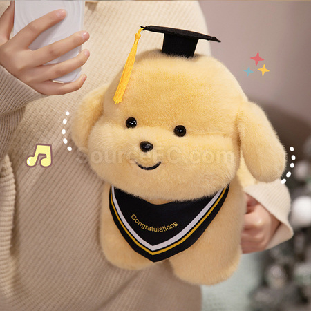 禮品訂造畢業小狗公仔紀念品