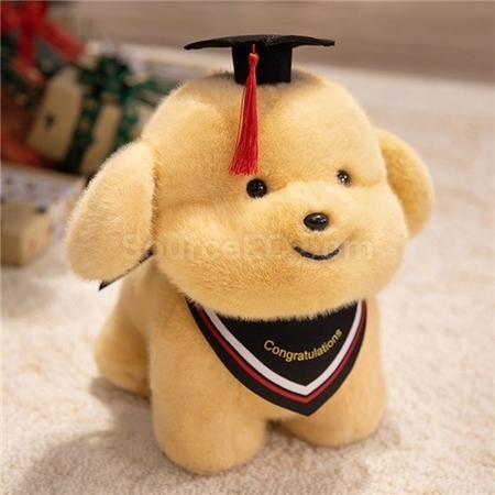 禮品訂造畢業小狗公仔紀念品