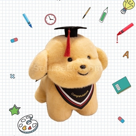 禮品訂造畢業小狗公仔紀念品