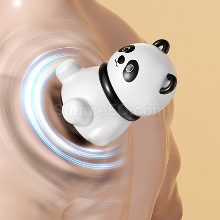 禮品訂造熊貓按摩器紀念品