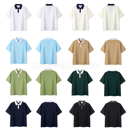 禮品訂造拉鏈Polo恤紀念品