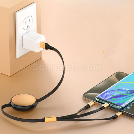 禮品訂造三合一數據線紀念品