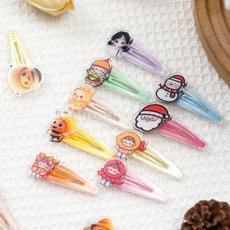 禮品訂造亞克力髮夾紀念品