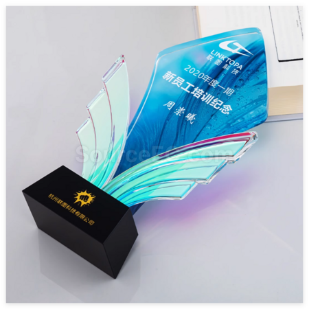禮品訂造創意水晶獎座紀念品