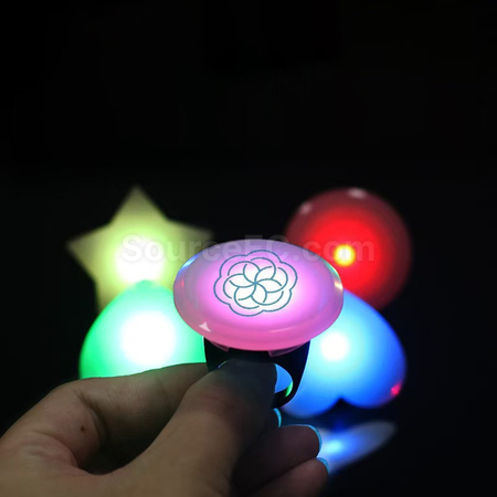 禮品訂造演唱會派對節日氛圍發光手指燈紀念品