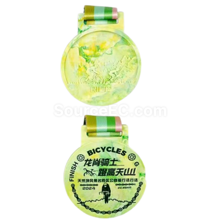 禮品訂造騎行環保獎牌紀念品