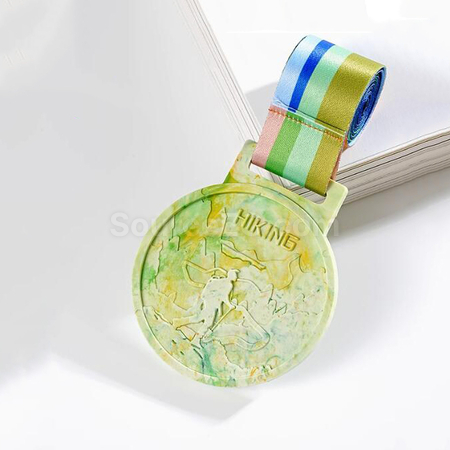 禮品訂造徒步環保獎牌紀念品