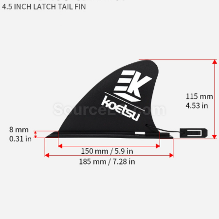 禮品訂造衝浪板尾鰭紀念品