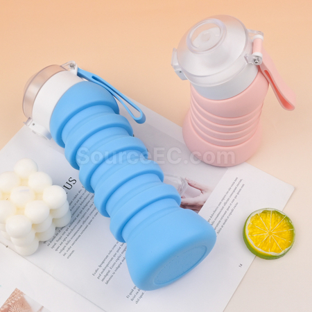 禮品訂造斜口可摺疊水樽紀念品