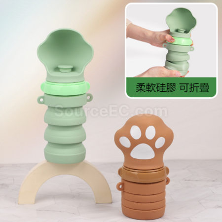 禮品訂造可折疊寵物喂水器紀念品