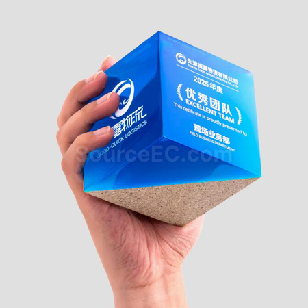 禮品訂造大理石樹脂獎座紀念品