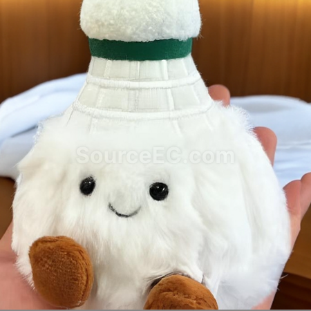禮品訂造羽毛球公仔掛件鑰匙扣紀念品