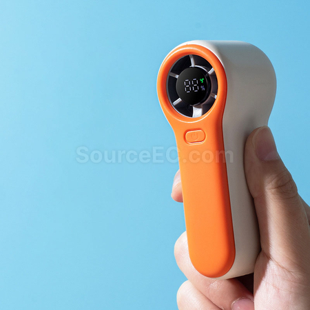 禮品訂造便攜口袋數顯手持風扇紀念品