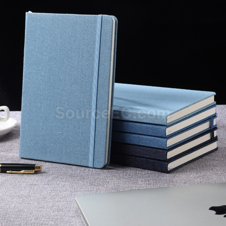 禮品訂造客製化牛仔復古做舊文藝A5記事本紀念品