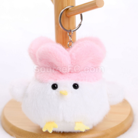 禮品訂造蒜鳥公仔掛件鑰匙扣紀念品