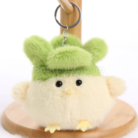 禮品訂造蒜鳥公仔掛件鑰匙扣紀念品