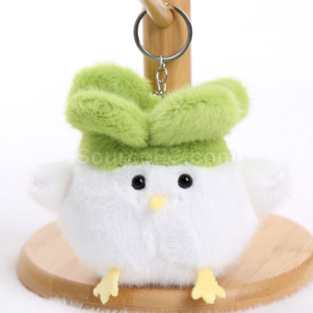 禮品訂造蒜鳥公仔掛件鑰匙扣紀念品