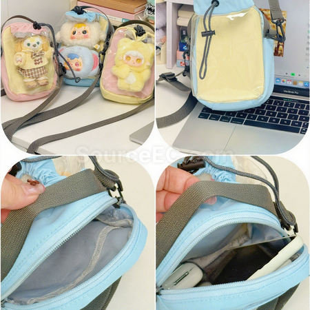 禮品訂造可斜挎娃包痛包紀念品