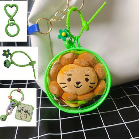 禮品訂造圓形透明娃包收納包紀念品