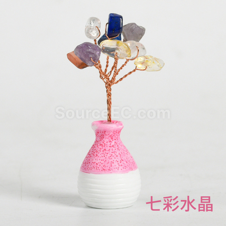 禮品訂造花瓶水晶樹紀念品