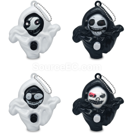 禮品訂造幽靈變臉公仔按壓鑰匙扣掛件紀念品