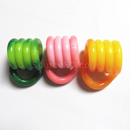 禮品訂造溫感變色減壓玩具扭扭樂tangle紀念品