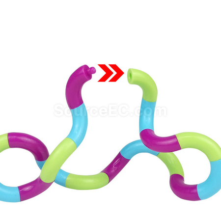 禮品訂造溫感變色減壓玩具扭扭樂tangle紀念品