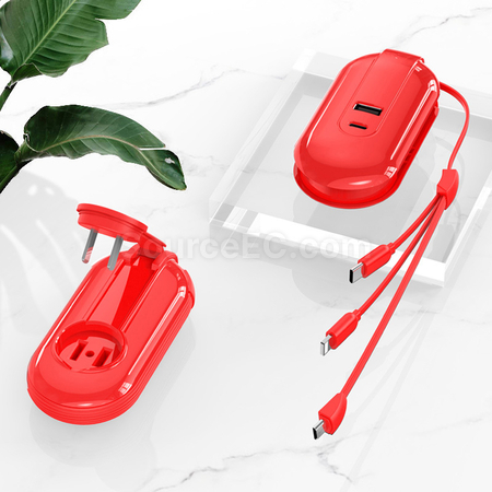 禮品訂造一拖三充電器紀念品
