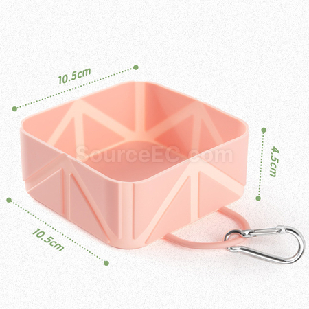 禮品訂造摺疊矽膠盒紀念品