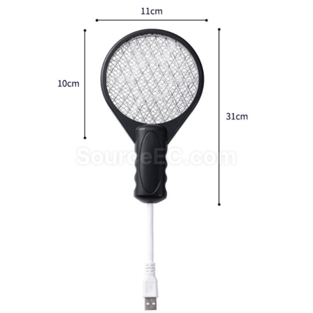禮品訂造USB便攜電蚊拍誘蚊拍二合一紀念品
