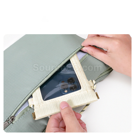 禮品訂造可觸屏手機防水袋紀念品