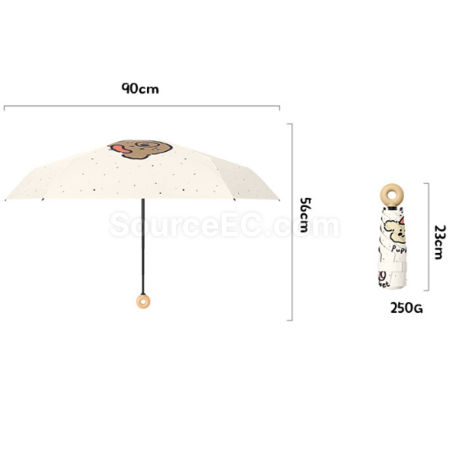 禮品訂造五摺迷你雨傘紀念品