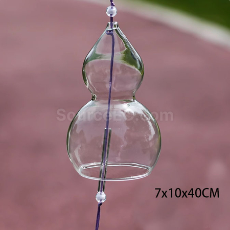 禮品訂造玻璃風鈴掛飾紀念品