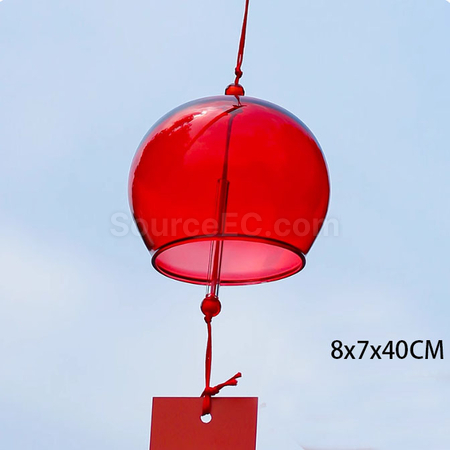 禮品訂造玻璃風鈴掛飾紀念品