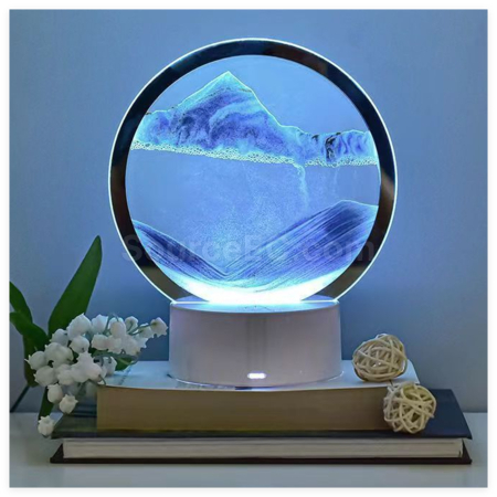 禮品訂造3D流沙畫小夜燈紀念品
