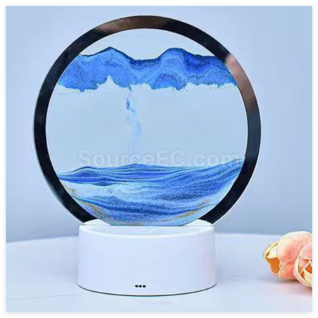 禮品訂造3D流沙畫小夜燈紀念品