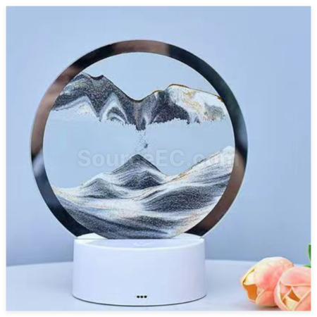 禮品訂造3D流沙畫小夜燈紀念品