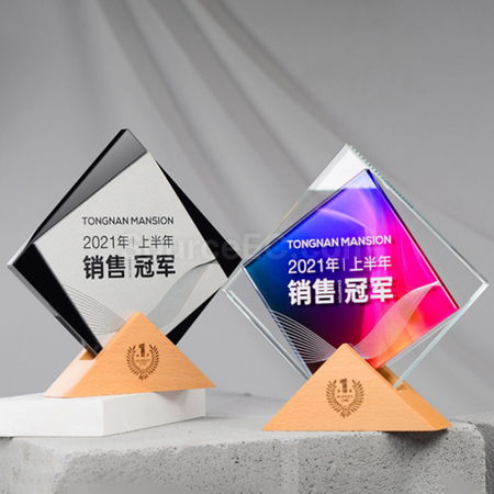 禮品訂造水晶獎座紀念品