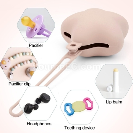 禮品訂造防水矽膠化妝包紀念品