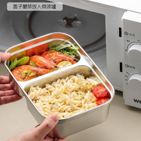 禮品訂造316L不鏽鋼密封餐盒紀念品