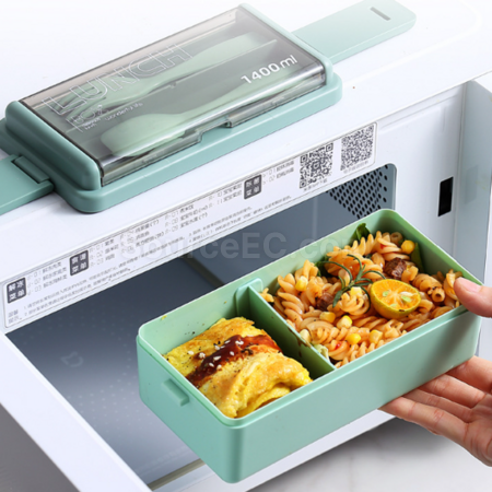 禮品訂造雙層餐盒（帶餐具）紀念品